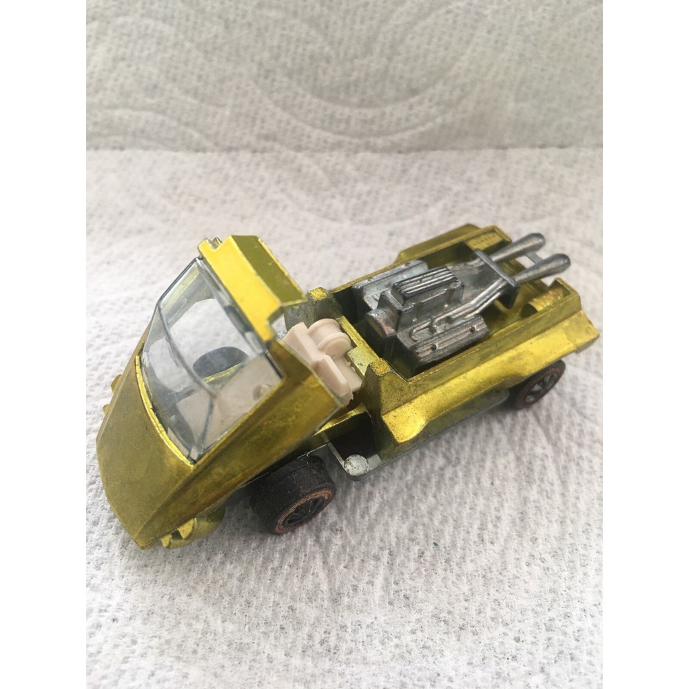 Hot Wheels Hairy Hauler Yellow gold Vintage Redline 1969